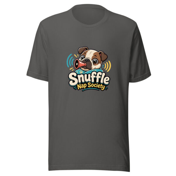 Snuffle Nap Society Graphic Tee mockup 10