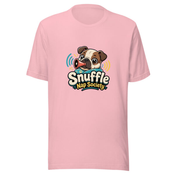 Snuffle Nap Society Graphic Tee mockup 18
