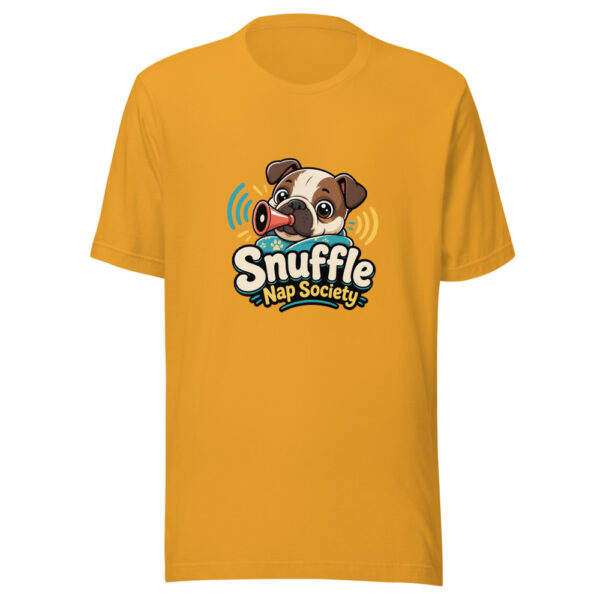 Snuffle Nap Society Graphic Tee mockup 3