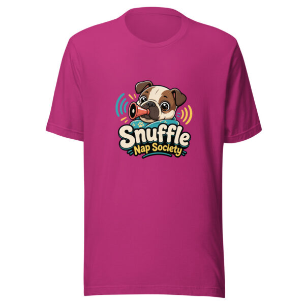 Snuffle Nap Society Graphic Tee mockup 4