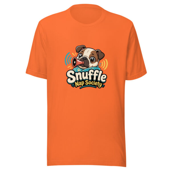 Snuffle Nap Society Graphic Tee mockup 5
