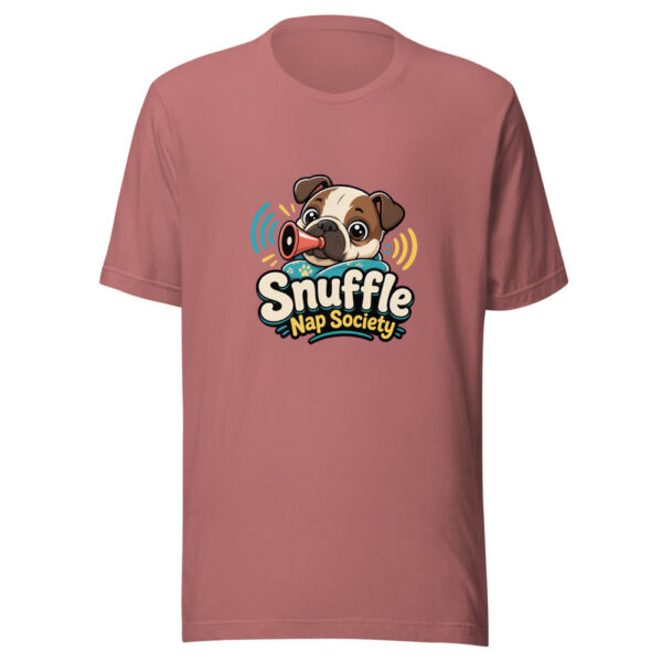 Snuffle Nap Society Graphic Tee mockup 6