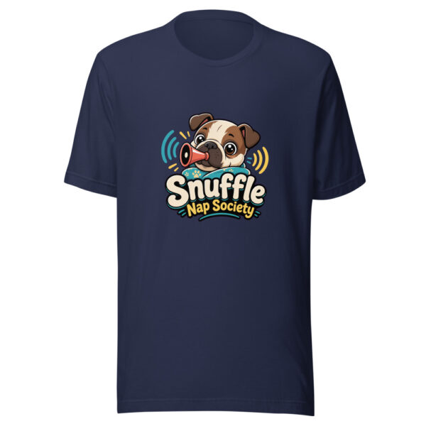 Snuffle Nap Society Graphic Tee mockup 9