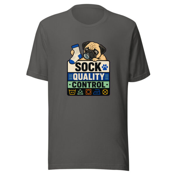 Sock Quality Control Heartbeat-20260630T194624Z Graphic Tee mockup 10