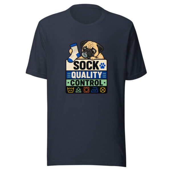 Sock Quality Control Heartbeat-20260630T194624Z Graphic Tee mockup 13
