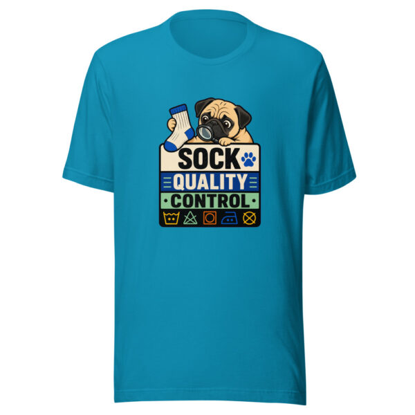 Sock Quality Control Heartbeat-20260630T194624Z Graphic Tee mockup 2