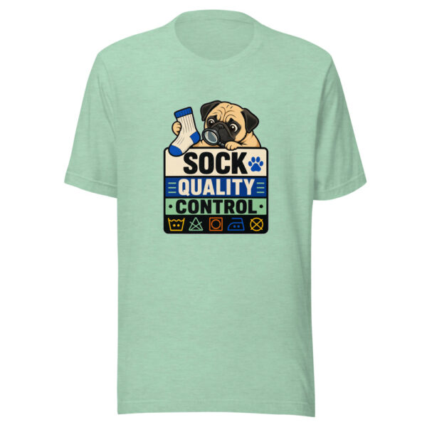 Sock Quality Control Heartbeat-20260630T194624Z Graphic Tee mockup 24