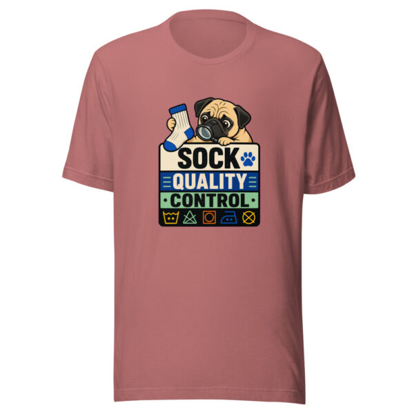 Sock Quality Control Heartbeat-20260630T194624Z Graphic Tee mockup 5