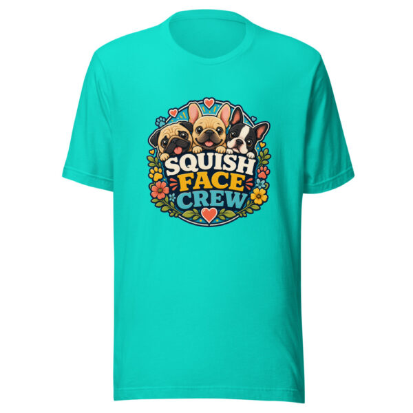 SQUISH FACE CREW Heartbeat-20260623-codex-fallback Graphic Tee mockup 2
