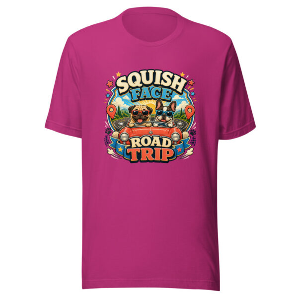 SQUISH FACE ROAD TRIP Heartbeat-20260624-codex-fallback Graphic Tee front view