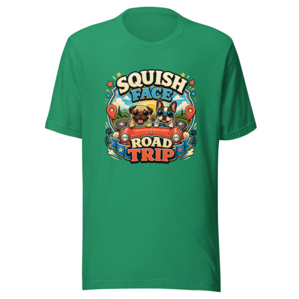 SQUISH FACE ROAD TRIP Heartbeat-20260624-codex-fallback Graphic Tee mockup 15