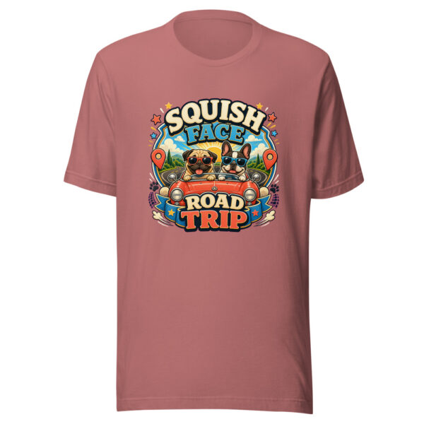 SQUISH FACE ROAD TRIP Heartbeat-20260624-codex-fallback Graphic Tee mockup 6