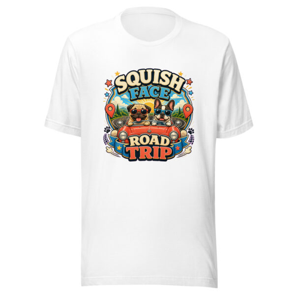 SQUISH FACE ROAD TRIP Heartbeat-20260624-codex-fallback Graphic Tee mockup 8