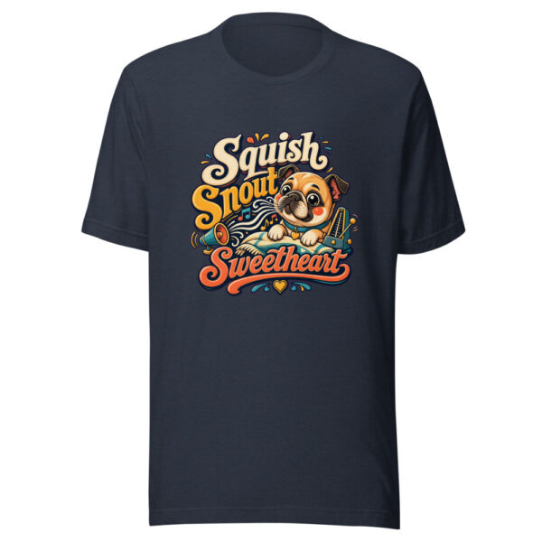 Squish Snout Sweetheart Graphic Tee mockup 13