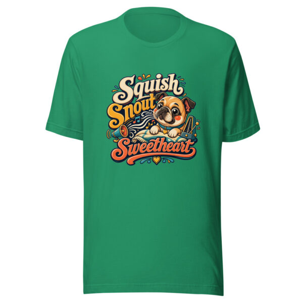 Squish Snout Sweetheart Graphic Tee mockup 15