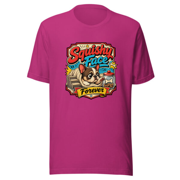 Squishy Face Forever Graphic Tee mockup 3