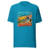 Stroll Sniff Supervisor Graphic Tee mockup 2