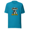 The Snort Report: Zoomies Incoming Snort-report Graphic Tee mockup 1 The Snort Report: Zoomies Incoming Snort-report Graphic Tee front view