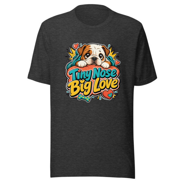 Tiny Nose Big Love Graphic Tee mockup 12 Tiny Nose Big Love Graphic Tee mockup 12