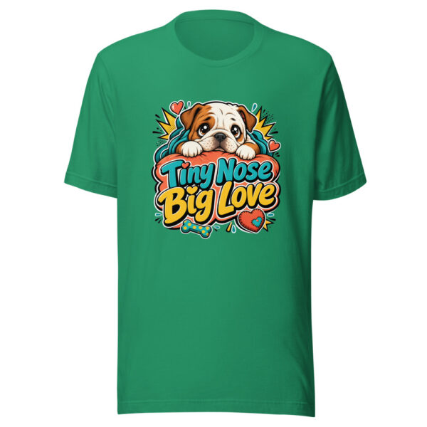 Tiny Nose Big Love Graphic Tee mockup 15 Tiny Nose Big Love Graphic Tee mockup 15