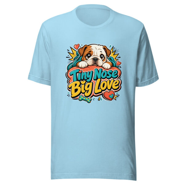 Tiny Nose Big Love Graphic Tee mockup 17 Tiny Nose Big Love Graphic Tee mockup 17