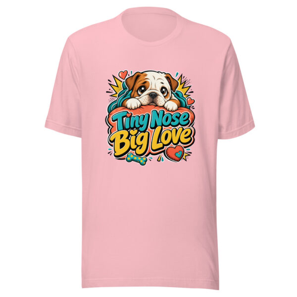 Tiny Nose Big Love Graphic Tee mockup 18 Tiny Nose Big Love Graphic Tee mockup 18