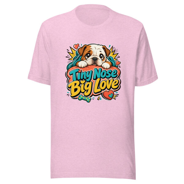 Tiny Nose Big Love Graphic Tee mockup 23 Tiny Nose Big Love Graphic Tee mockup 23