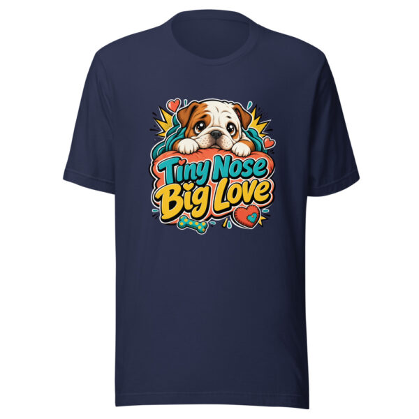Tiny Nose Big Love Graphic Tee mockup 9 Tiny Nose Big Love Graphic Tee mockup 9