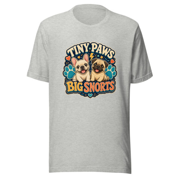 TINY PAWS BIG SNORTS Heartbeat-20260624-codex-fallback Graphic Tee mockup 11 TINY PAWS BIG SNORTS Heartbeat-20260624-codex-fallback Graphic Tee mockup 11