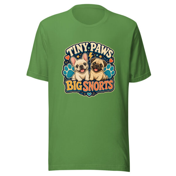 TINY PAWS BIG SNORTS Heartbeat-20260624-codex-fallback Graphic Tee mockup 16 TINY PAWS BIG SNORTS Heartbeat-20260624-codex-fallback Graphic Tee mockup 16