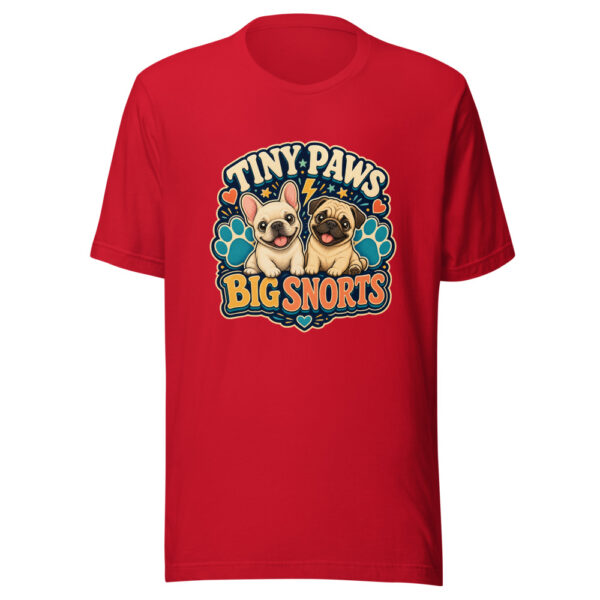TINY PAWS BIG SNORTS Heartbeat-20260624-codex-fallback Graphic Tee mockup 19 TINY PAWS BIG SNORTS Heartbeat-20260624-codex-fallback Graphic Tee mockup 19