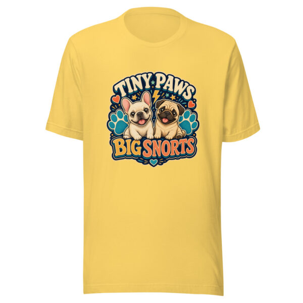 TINY PAWS BIG SNORTS Heartbeat-20260624-codex-fallback Graphic Tee mockup 21 TINY PAWS BIG SNORTS Heartbeat-20260624-codex-fallback Graphic Tee mockup 21