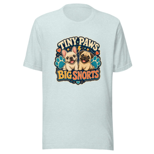 TINY PAWS BIG SNORTS Heartbeat-20260624-codex-fallback Graphic Tee mockup 22 TINY PAWS BIG SNORTS Heartbeat-20260624-codex-fallback Graphic Tee mockup 22