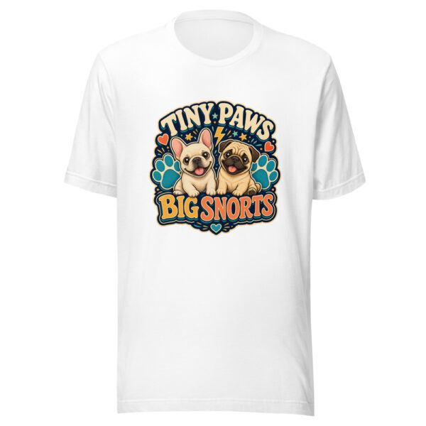 TINY PAWS BIG SNORTS Heartbeat-20260624-codex-fallback Graphic Tee mockup 8 TINY PAWS BIG SNORTS Heartbeat-20260624-codex-fallback Graphic Tee mockup 8