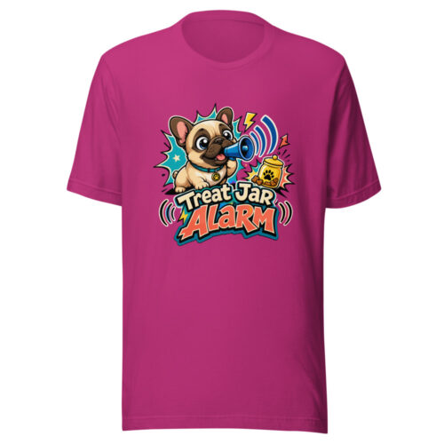 Treat Jar Alarm Graphic Tee mockup 1 Treat Jar Alarm Graphic Tee front view