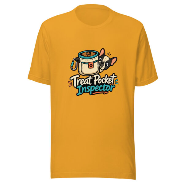 Treat Pocket Inspector Graphic Tee mockup 3