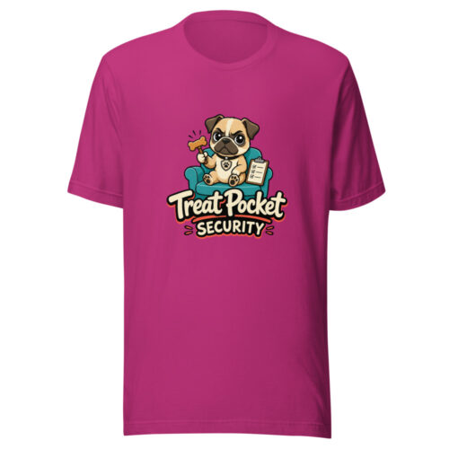 Treat Pocket Security Graphic Tee mockup 1 Treat Pocket Security Graphic Tee front view