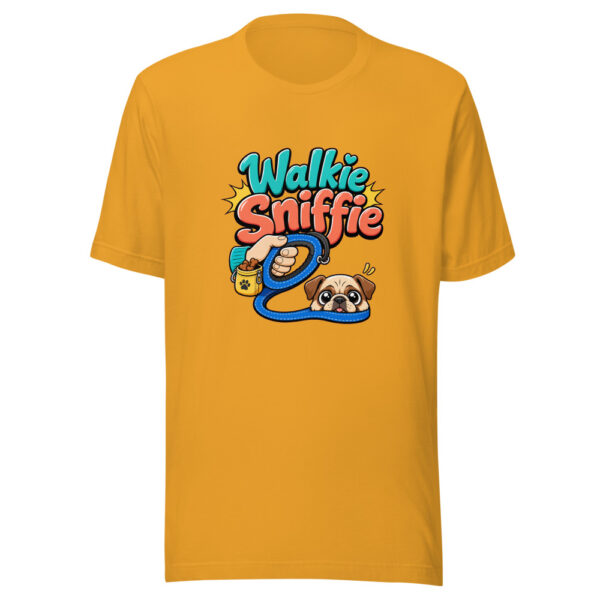 Walkie Sniffie Graphic Tee mockup 3