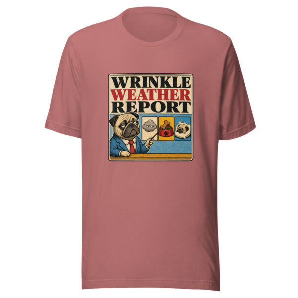 Wrinkle Weather Report Heartbeat-20260629T052648Z Graphic Tee mockup 21