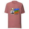 Wrinkle While You Work Graphic Tee mockup 21