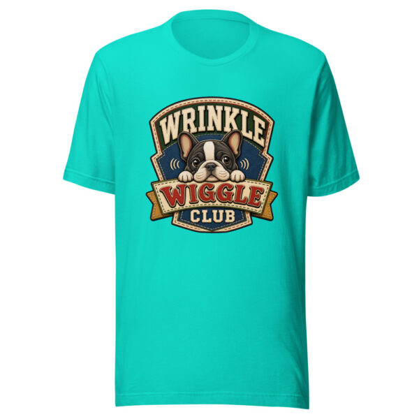 Wrinkle Wiggle Club Graphic Tee mockup 2