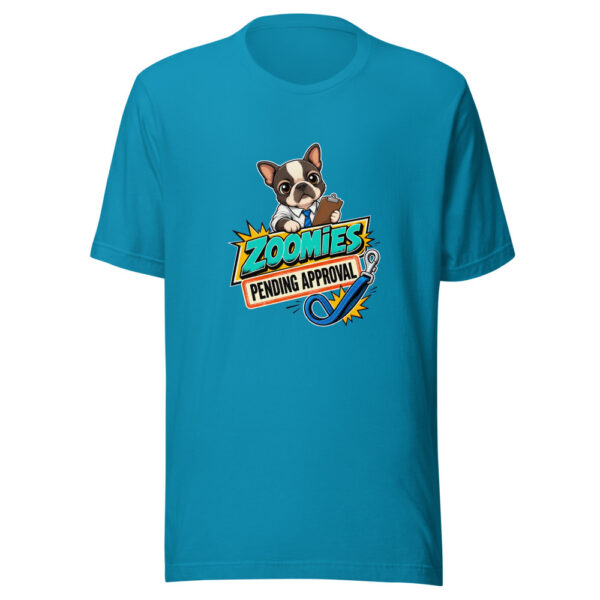 Zoomies Pending Approval Graphic Tee mockup 2
