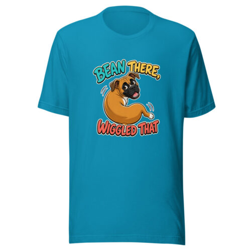 Bean There, Wiggled That Boxer-kidney-bean-pun Graphic Tee mockup 1 Bean There, Wiggled That Boxer-kidney-bean-pun Graphic Tee front view