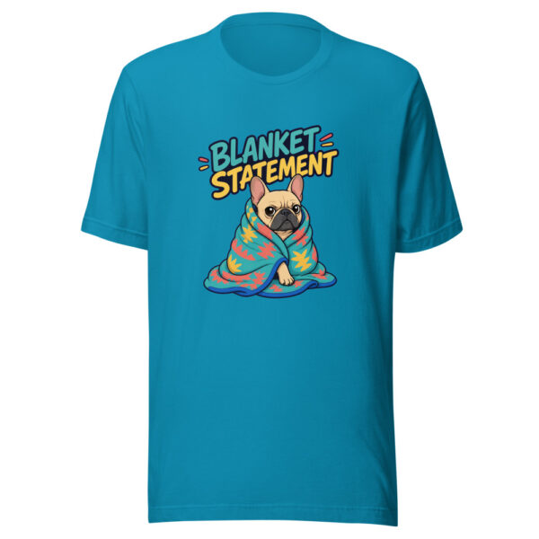 Blanket Statement Puppy-blanket-pun Graphic Tee mockup 2 Blanket Statement Puppy-blanket-pun Graphic Tee mockup 2