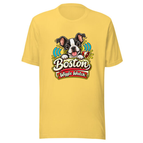Boston Wiggle Watch Graphic Tee front view