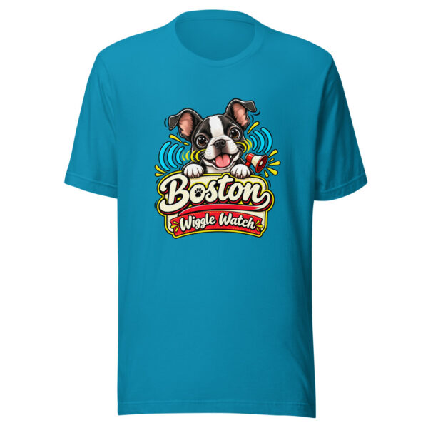 Boston Wiggle Watch Graphic Tee mockup 2 Boston Wiggle Watch Graphic Tee mockup 2