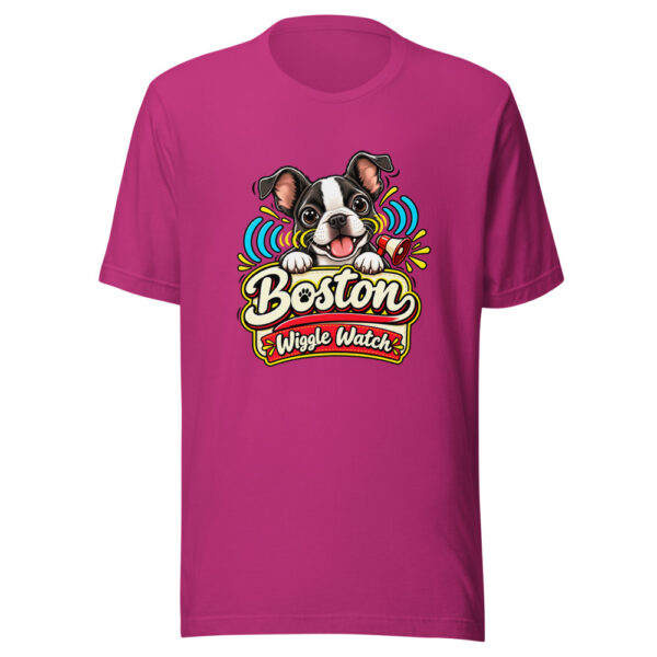 Boston Wiggle Watch Graphic Tee mockup 3 Boston Wiggle Watch Graphic Tee mockup 3