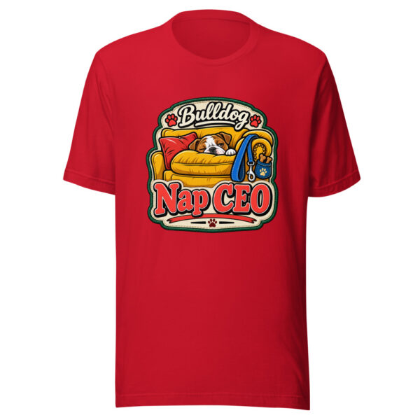 Bulldog Nap CEO Graphic Tee mockup 4 Bulldog Nap CEO Graphic Tee mockup 4