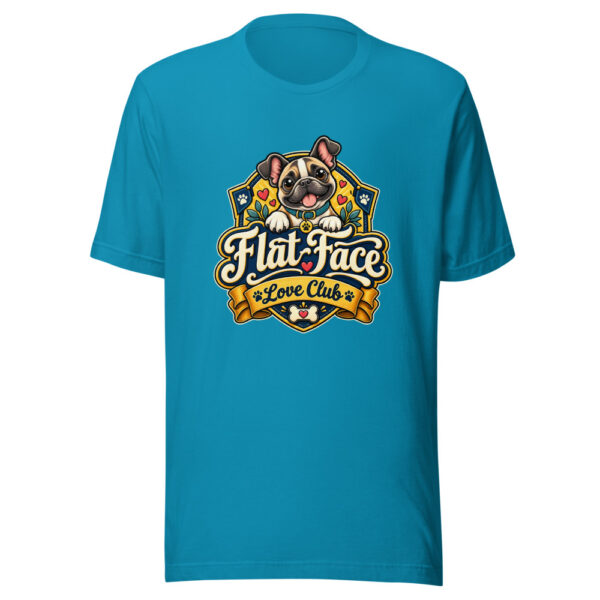 Flat Face Love Club Graphic Tee front view