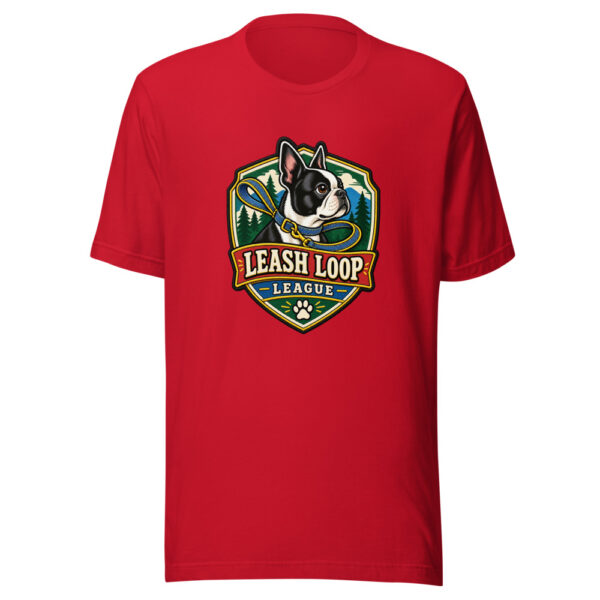 Leash Loop League Graphic Tee front view